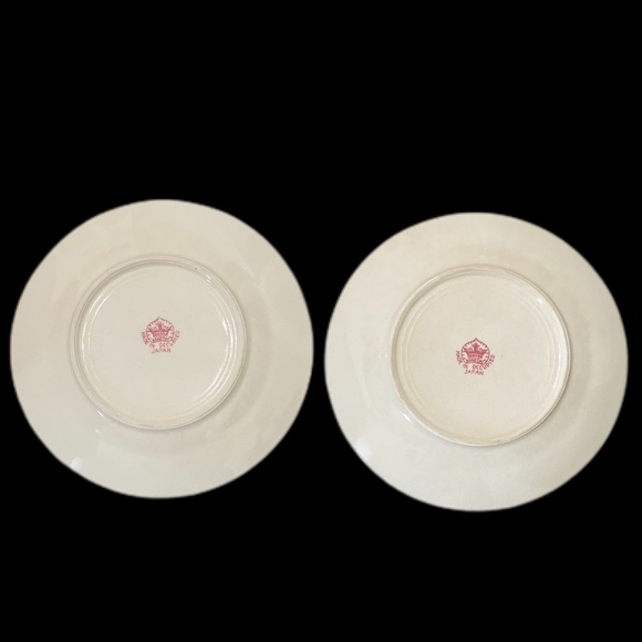 Antique Pair of Kanedai Willow Plates - Picture 11 of 11